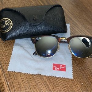 Sliver flash Ray-Ban Clubmasters